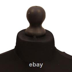 Female Tailor Dummy Bust Black UK 10/12 Sewing Fashion Student Mannequin Display