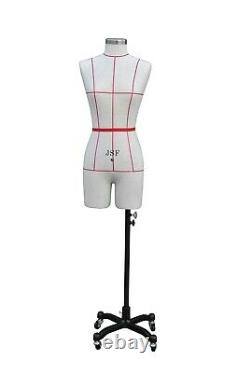 Female Tailors Dress Forms Dummy Ideal For Professionals Dressmakers 8 10 12