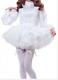 French Sissy Girl Sexy Maid Lockable Satin Puffy Dress Cosplay Costume Tailored