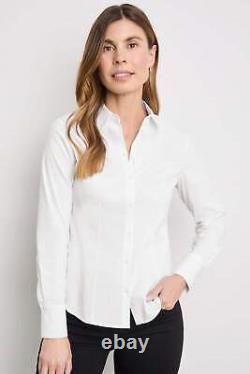 Gerry Weber 965054 White Tailored Shirt