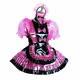 Girl Sissy Sexy Maid Pink Clear Pvc Lockable Dress Cosplay Costume Tailor-made