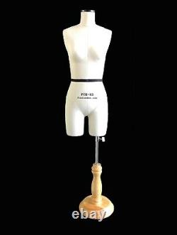 Half-Scale Dress Form for Students.'Ilina' FCE Tailors Dummy Draping Stand