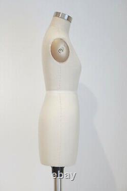 Half-Scale Dress Form with arms 1/2 Tailor Female Mannequin for students UK8/10