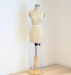 Half-Scale Dress Form with arms 1/2 Tailor Female Mannequin for students UK8/10