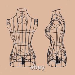 Iron Female Mannequin Torso Upper Body for Tailor Seamstress
