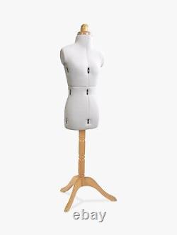 Lady Valet Premium Adjustable Tailors Dress Makers Mannequin SIZE M