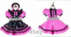 Lockable sissy PVC dress cosplay costume tailor-made