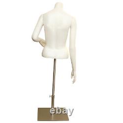 Mannequin Figurine Bust Woman Mannequin Tailor's Dummy 360° Movable