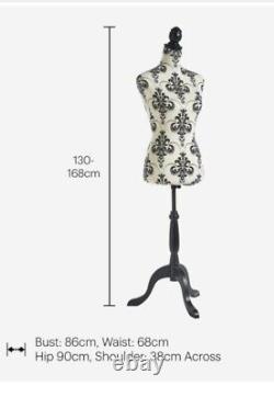 Mannequin Stand UK Size 8/10 Female Tailor Dressmaker Dummy