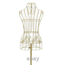 Metal Female Mannequin Model Torso Upper Body for Tailor Display Jewelry