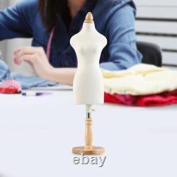 Mini Dress Form Female Dress Form with Stand Tailor Form for Dress Making