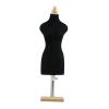Mini Tailor Dressmaker Doll Mannequin Torso Stand, Doll Female Dress Form