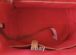 NWT! Dooney & Bourke RED Croco Embossed Large Satchel Beautiful