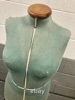 Old Singer Sewing Mannequin Vintage 1940s Tailors Dummy Extendible Collectible