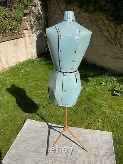 Portable Vintage Adjustable Dress Makers Female Dummy Tailors Torso With Stand