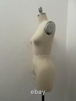 Professional Atilier Stand Female Tailors Dummy With Collapsible Shoulder Sz8