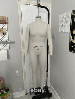Professional Dressform Collapsible Shoulders Full Body Tailors Dummy