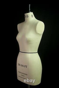 Professional Mannequin Tailors Dummy Body Stand Female Size 8 Design-Surgery