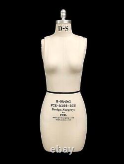Professional Mannequin Tailors Dummy'Rita' Size 8-H Model Female FCE