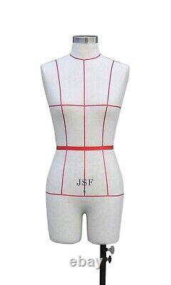 Professional Sewing Dress Form Dressmaker Display Tailors Mannequin 8 10 12