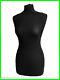 Replacement Size 8 Female Tailors Dummy Dressmakers Mannequin Bust & Cover Black