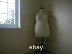 Rare Plus Size Body Positive Vintage Mannequin Tailors Dummy from New York