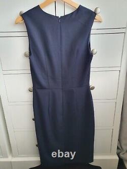 Reiss Females Hartley Tailored Dress Navy Size 8 RRP £175