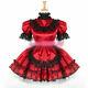 Satin Sissy Boy Maid Mini Dress Cross Dressers Tailor-maid