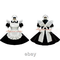 Sexy Sissy Maid Pvc Dress Lockable Cosplay Costume Tailor-made