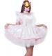 Sissy Maid Satin Dress Lockable Cosplay Costume Tailor-made