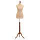 Size 10/12 Female Tailors Dummy Cream Retail Torso Display Dressmakers Dummy