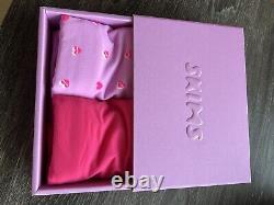Skims SZ LG Fits Everybody Bandeau 2 Pack/pc Box Set Petal Multi Pink Print NIB