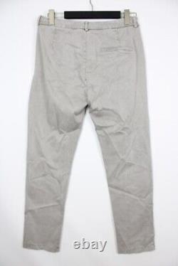 TRANSIT PAR-SUCH Straight Slim Fit Chino Pants Trousers 4 / W32 Zip Fly