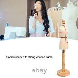 Tailor Female Dress Form Female Dress Form Beechwood Adjustable For Sewing