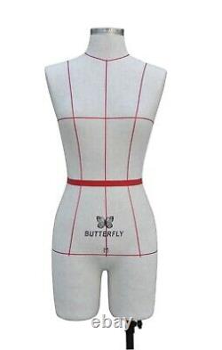 Tailors Dummy Pinnable Ideal For Students & Professionals Dressmakers UK 8/10/12