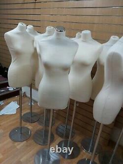 Tailors Dummy female Dressmakers Bust Retail Display Fashion Mannequin