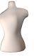 Vtg Female Women Mannequin Tailor Dress Form Half Body Shirt Display Size S/m