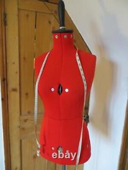 Vintage Chil Daw Adjustable Dressmakers Tailor Dummy Mannequin UK 8 14