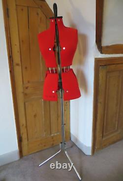 Vintage Chil Daw Adjustable Dressmakers Tailor Dummy Mannequin UK 8 14