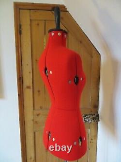 Vintage Chil Daw Adjustable Dressmakers Tailor Dummy Mannequin UK 8 14