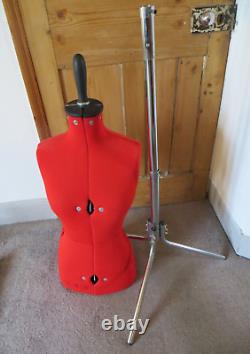 Vintage Chil Daw Adjustable Dressmakers Tailor Dummy Mannequin UK 8 14