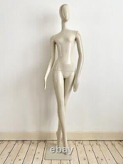 Vintage Female Mannequin Tailors Retail Shop Dummy Clothes Display Stand