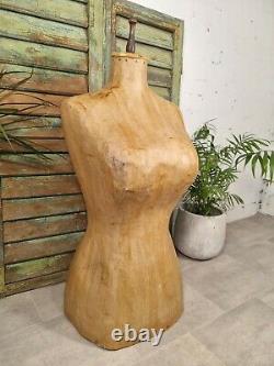 Vintage French European Shop Display Dress Makers Mannequin Tailors Dummy