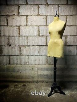 Vintage Parisian Style Female Dressmaking Tailors Mannequin 1950's