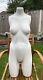 Vintage Plaster Female Torso Half-body Mannequin Tailor's Dummy