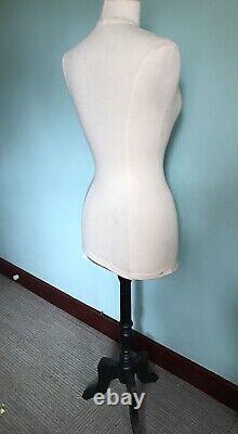 Vintage Tailors Dummy Female Dressmakers Shop Display Mannequin Clothes Stand