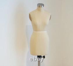 Women's Half Scale Mannequin/pair of arms Pinnable 1/2 Tailor Female size UK8/10
