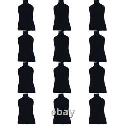 12 Compte Mannequin Corps Femme Housse de Tailleur Robe Tissu Femme