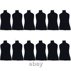 12 Compte Mannequin Corps Femme Housse de Tailleur Robe Tissu Femme