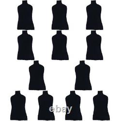 12 Compte Mannequin Corps Femme Housse de Tailleur Robe Tissu Femme